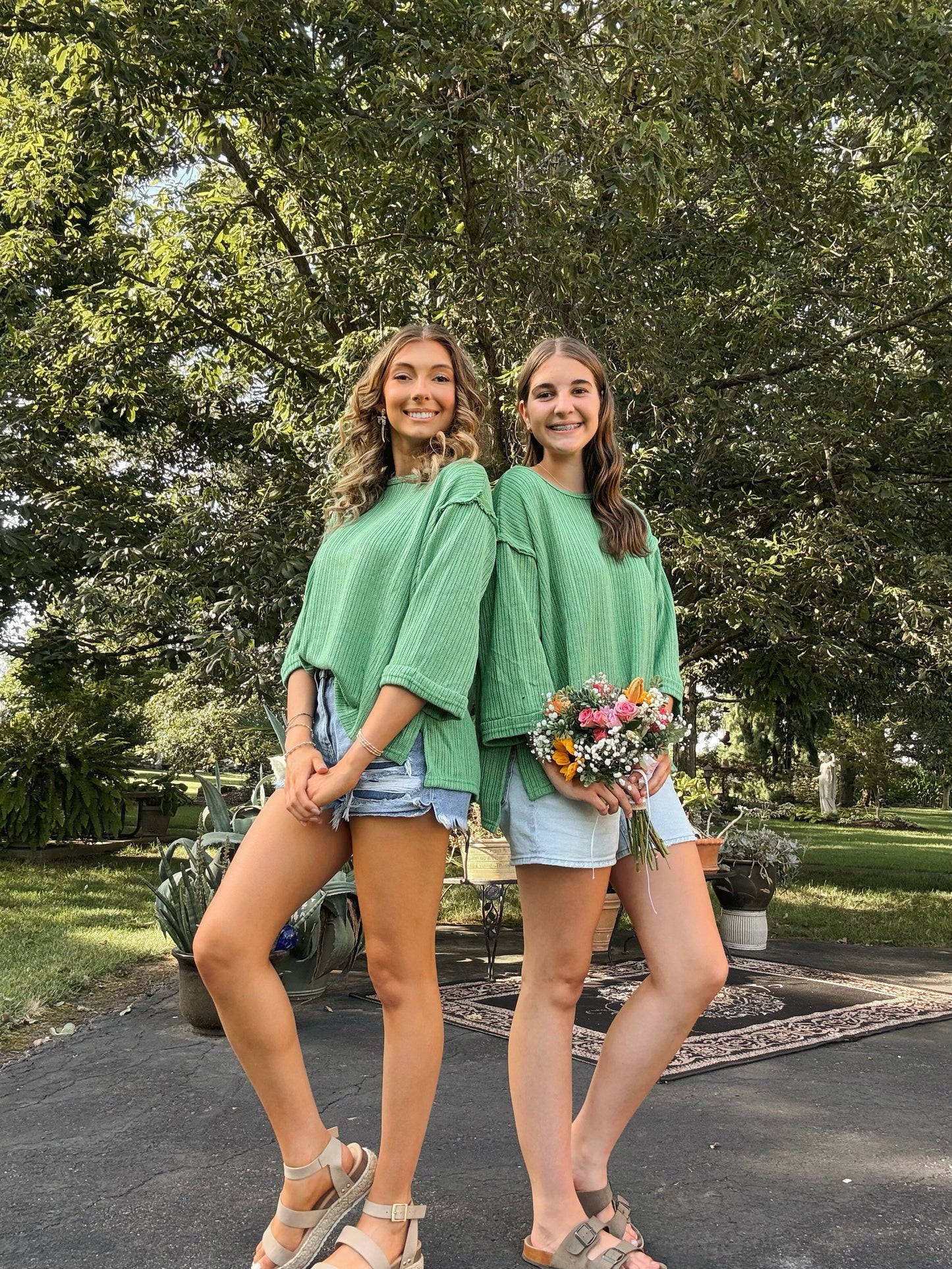 Adventurous Green Sweater