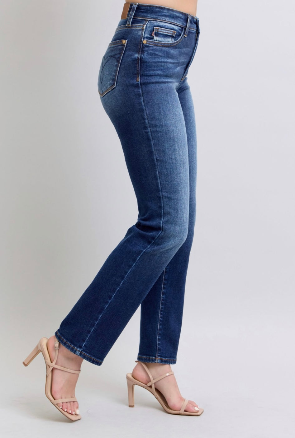Judy Blue Vintage Wash Thermal Straight