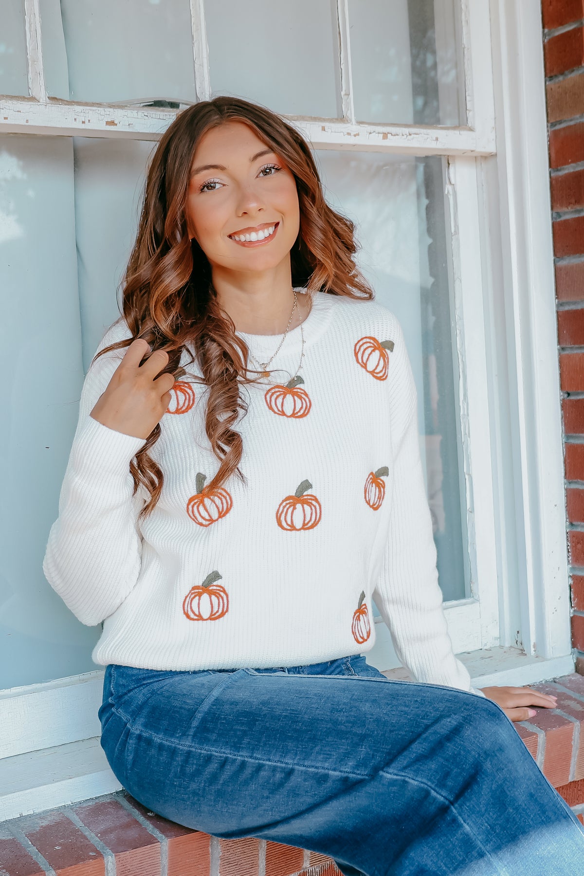 Pumpkin Picking Sweater