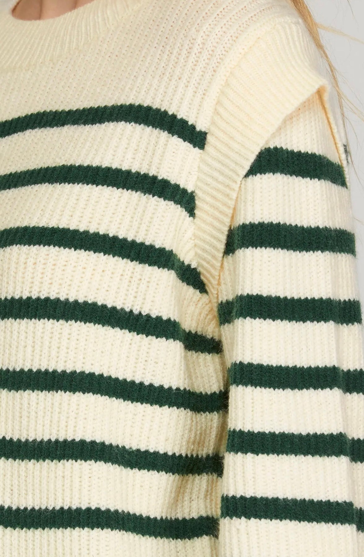 Evergreen Stripe Knit