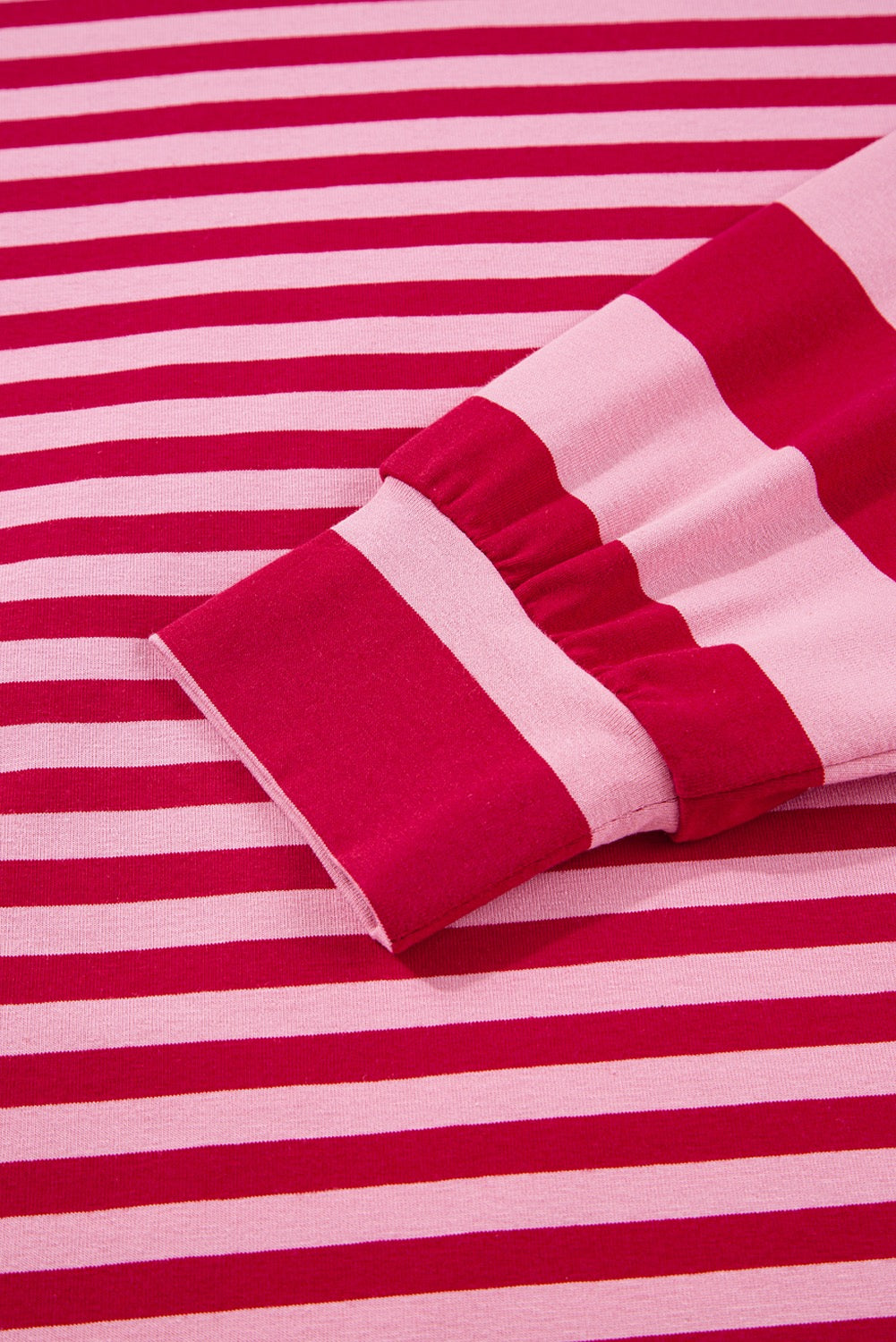 Sweatheart Stripe V-neck