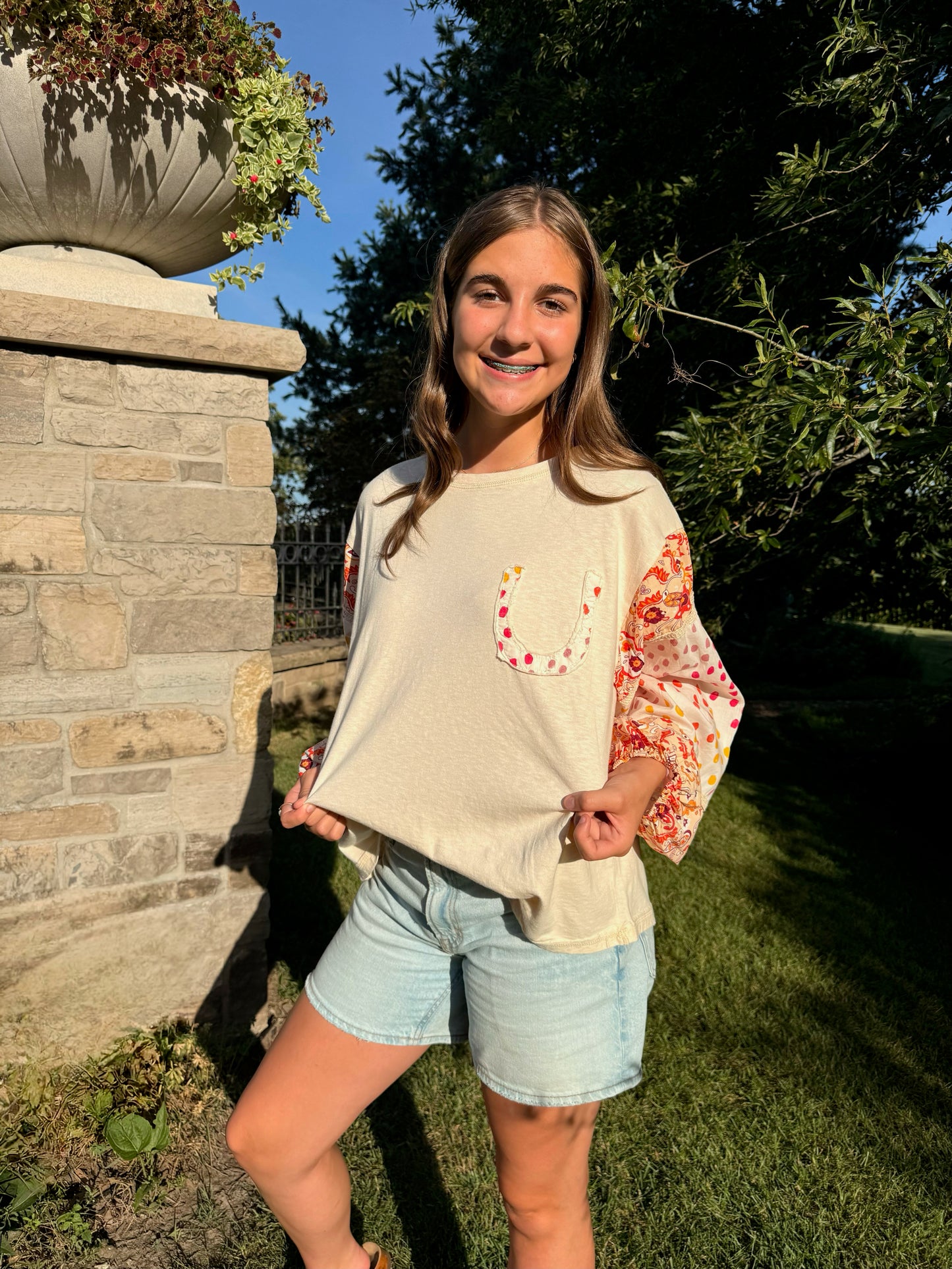 Simply Carried Away Top