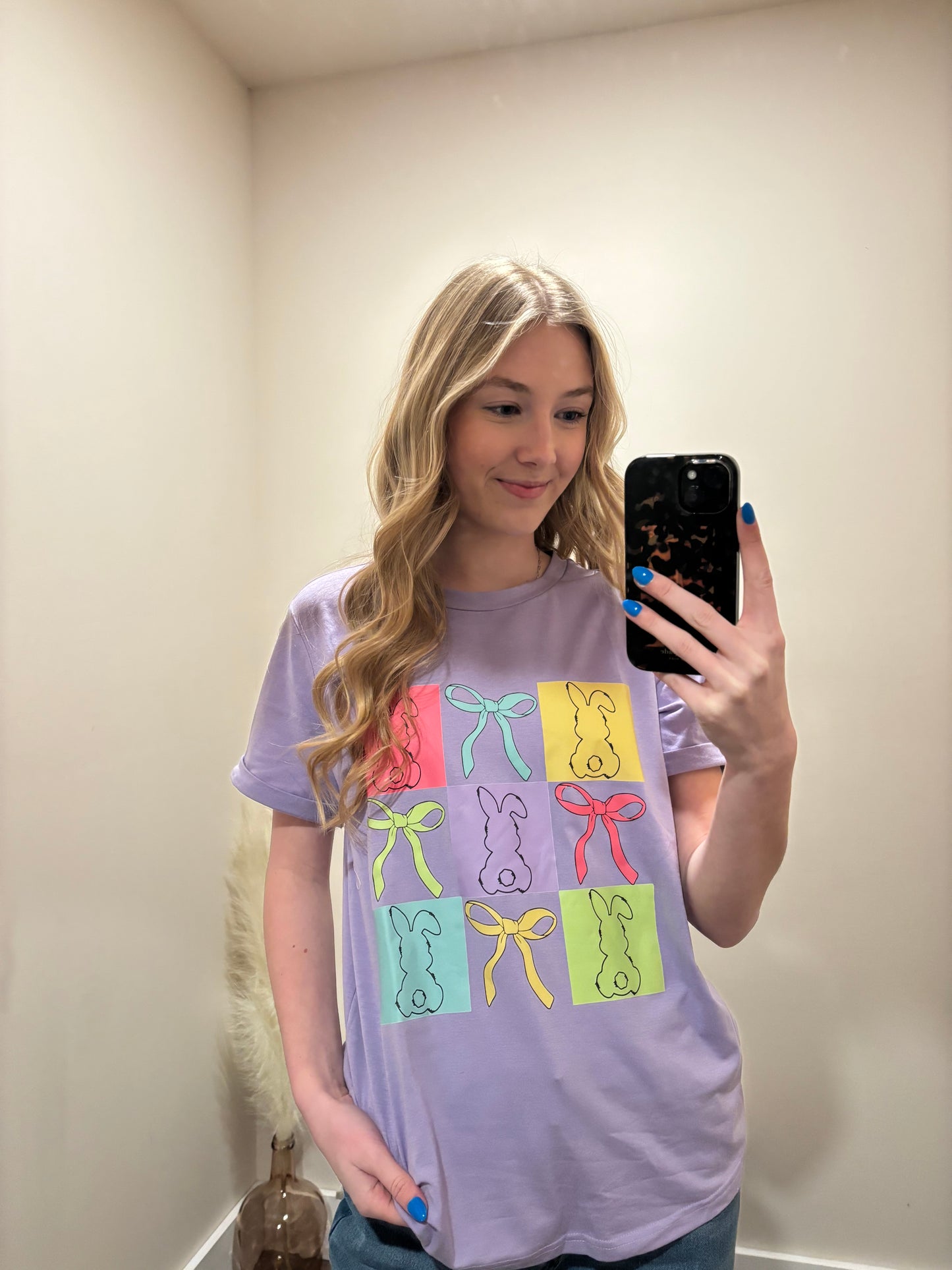 Playful Bunny Graphic Tee