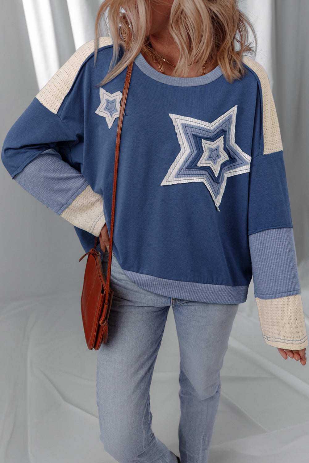 Starlight Patchwork Pullover