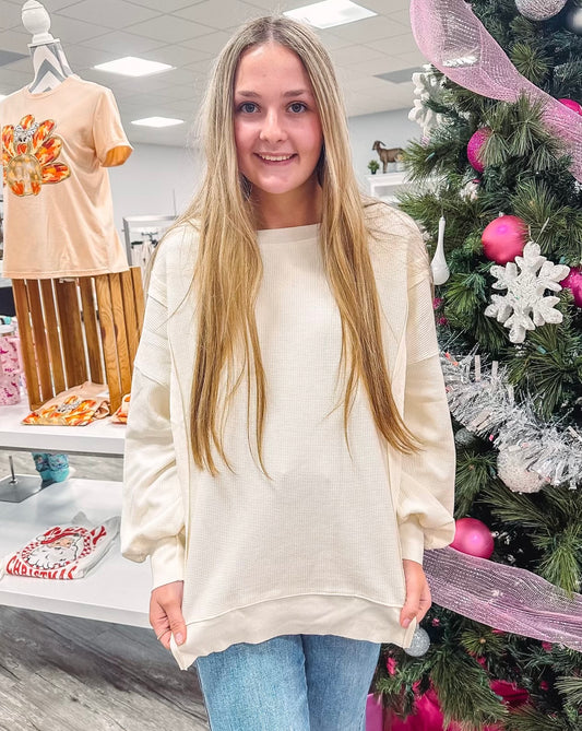 Ivory Bliss Pullover