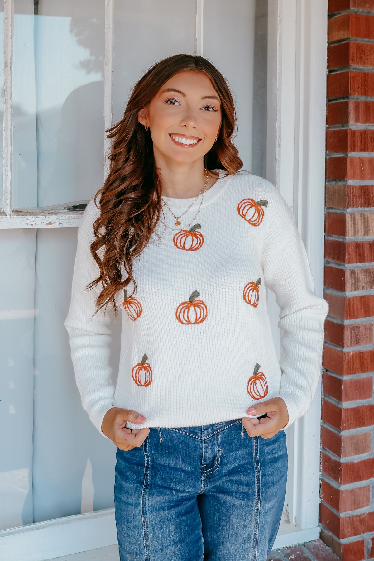 Pumpkin Picking Sweater