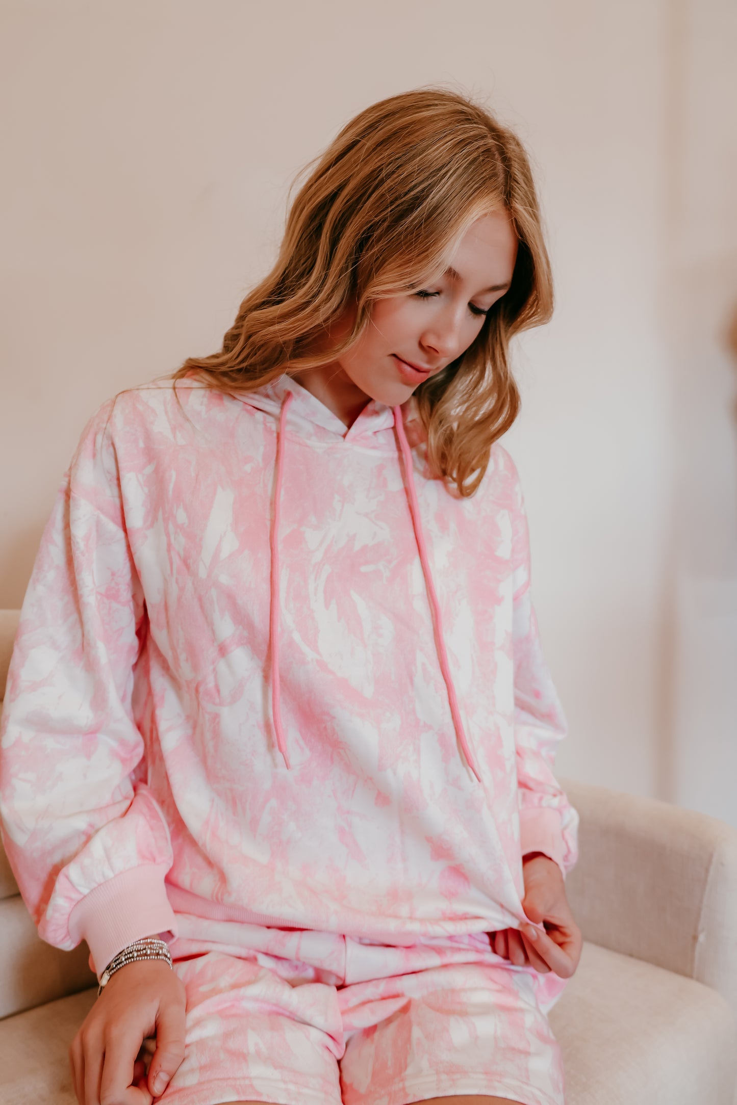 Pink Camo Lounge Set