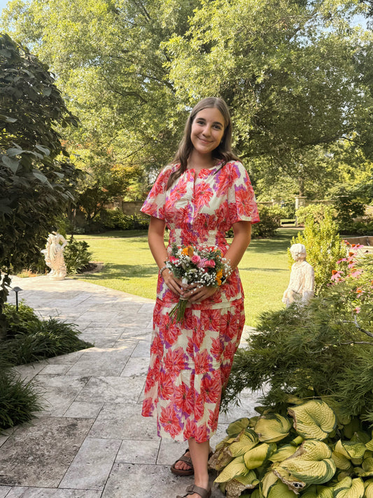Hibiscus Haze Dress