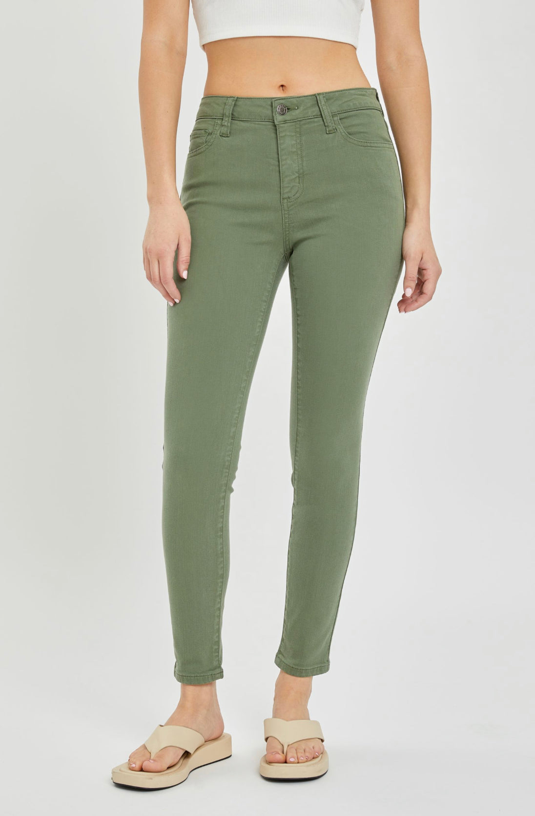 Green Cello Skinny Jean