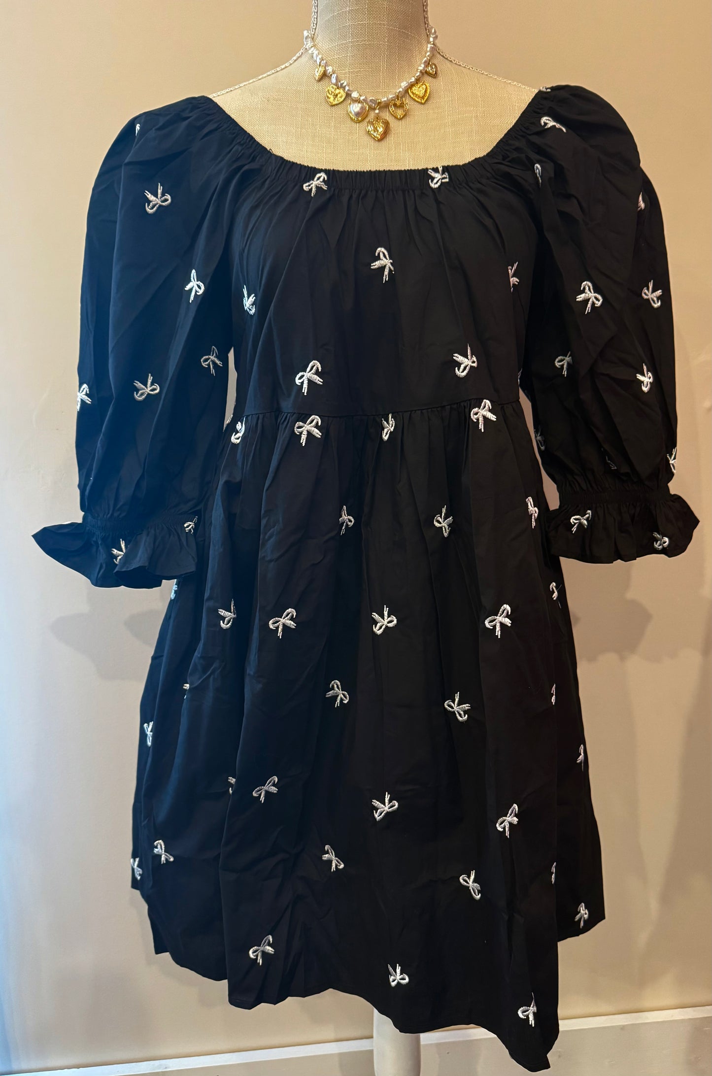 Sweet Noir Bow Dress