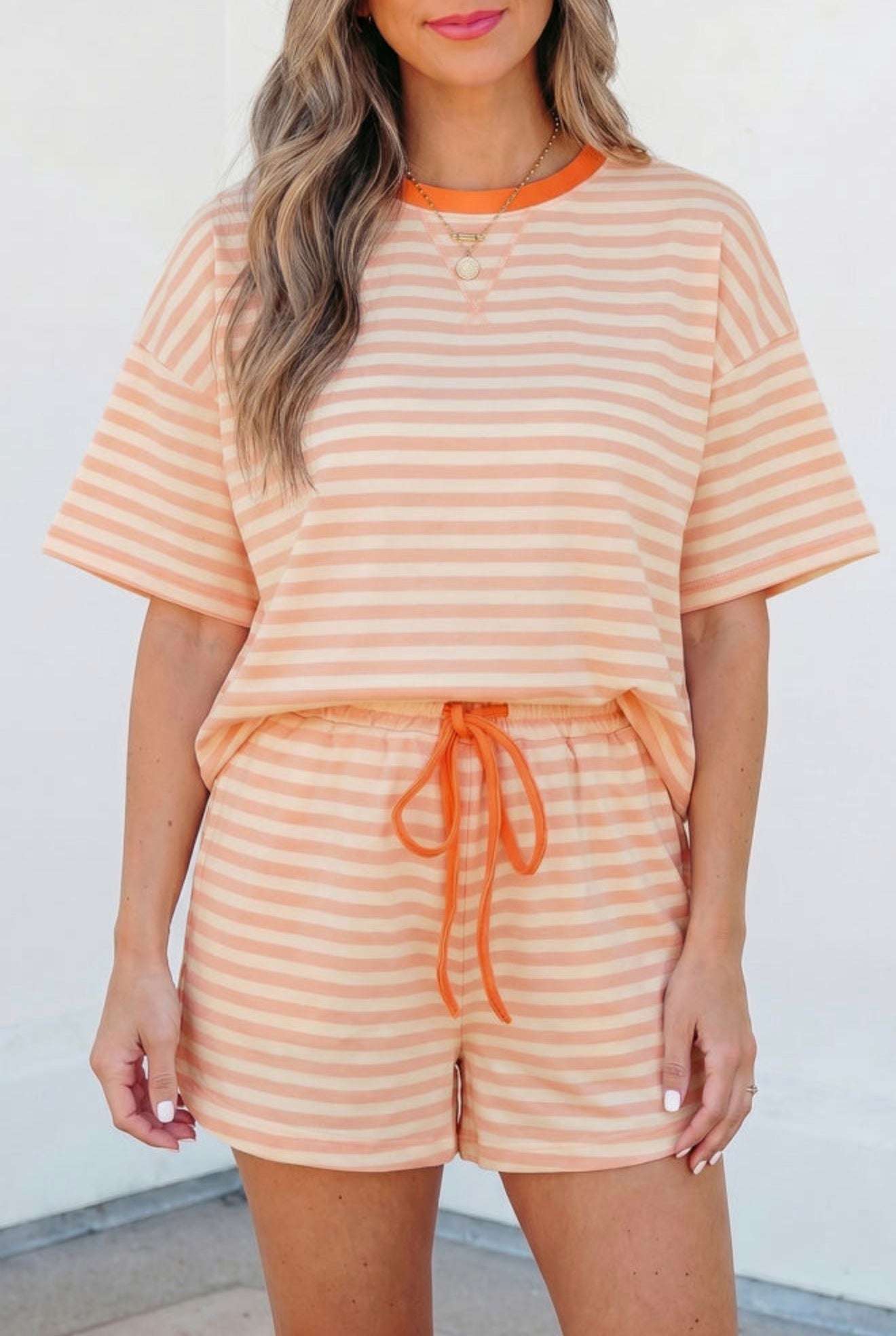 Sunset Sorbet Striped Set