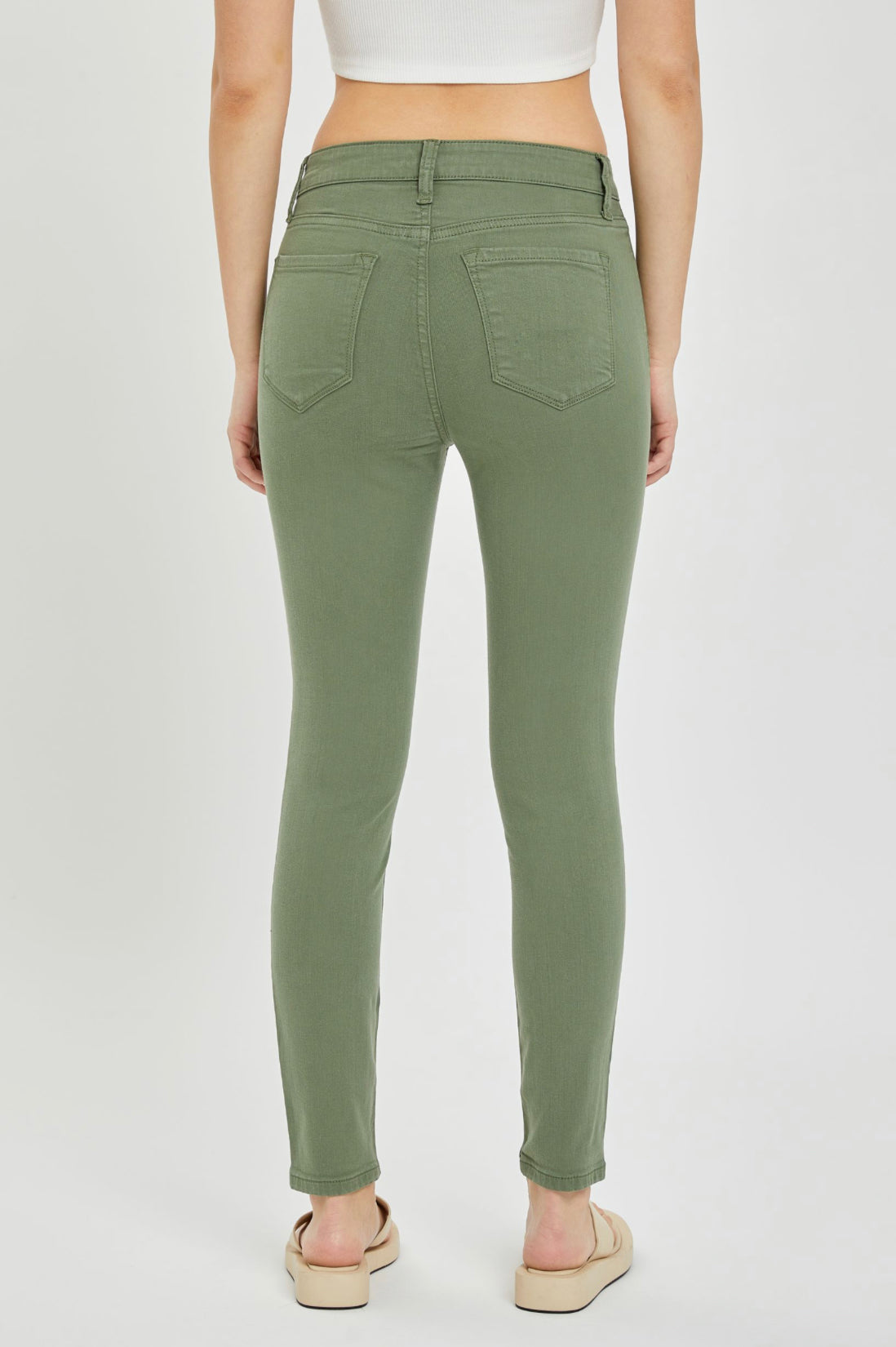 Green Cello Skinny Jean