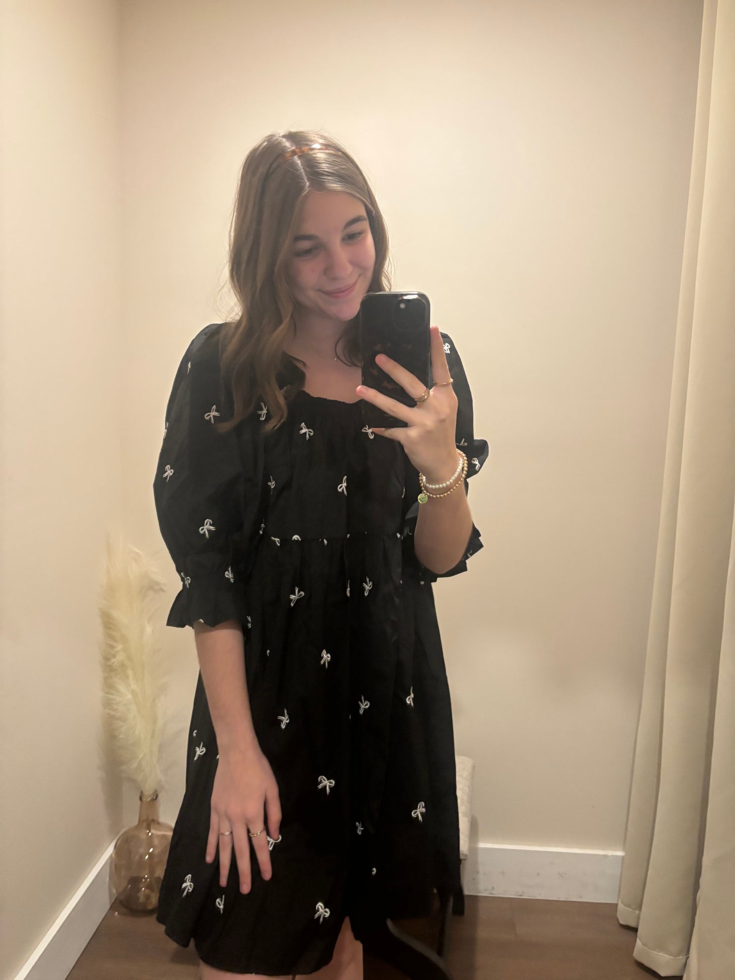 Sweet Noir Bow Dress