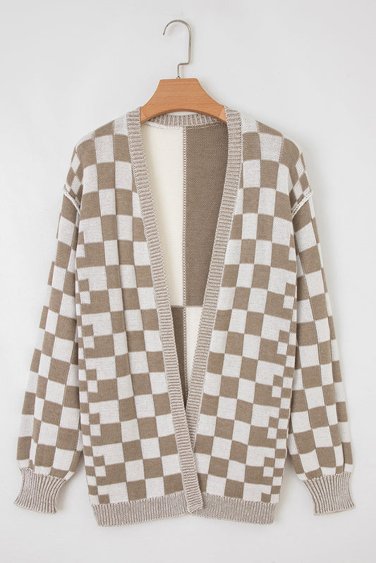 Checkmate Cozy Cardigan