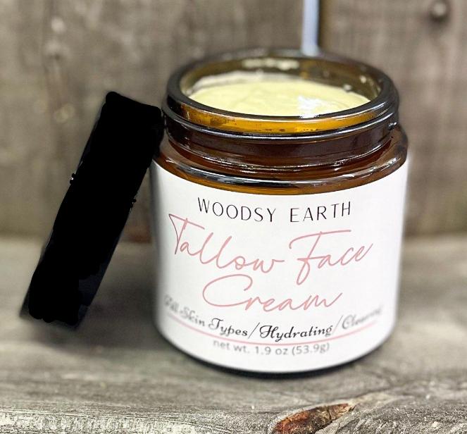 Woodsy Earth Tallow Face Cream