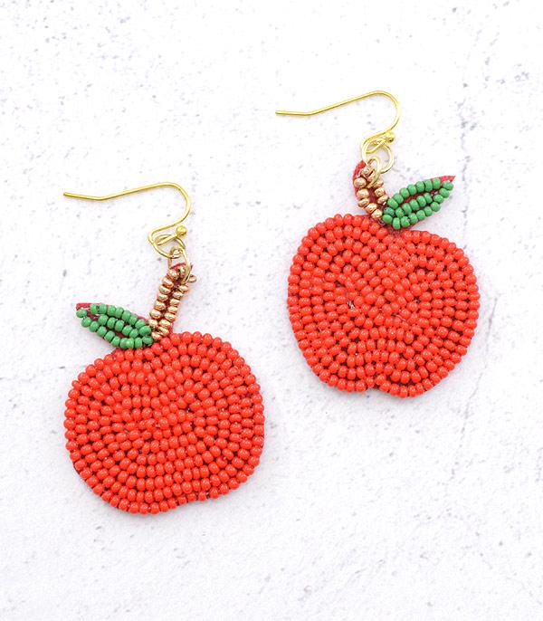 Apple Earrings