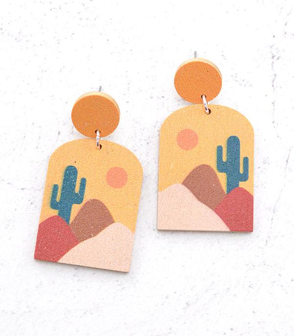 Desert Scene Earrings