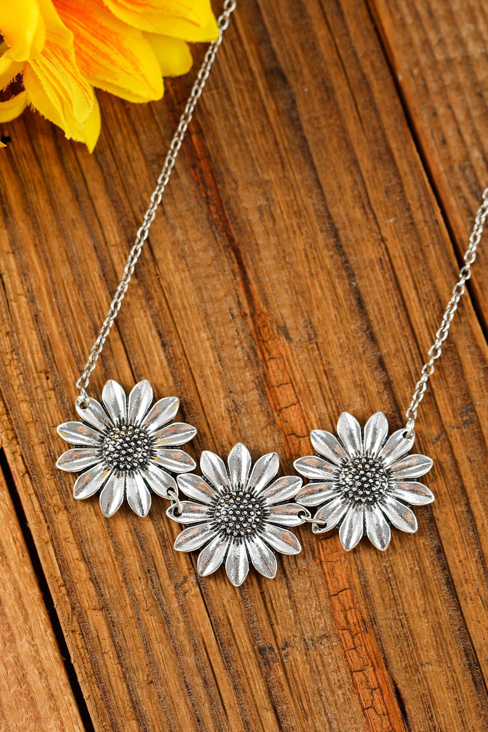 Sunflower Necklace