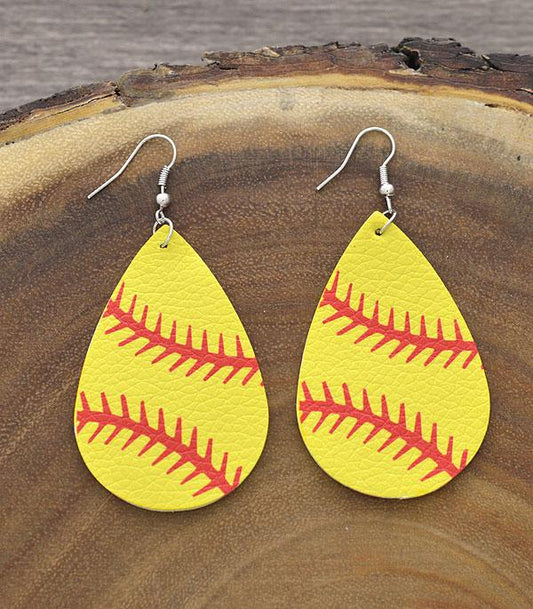 Sports Teardrop Earrings